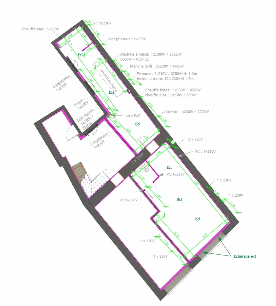 Exemple de métré Exemple de métré